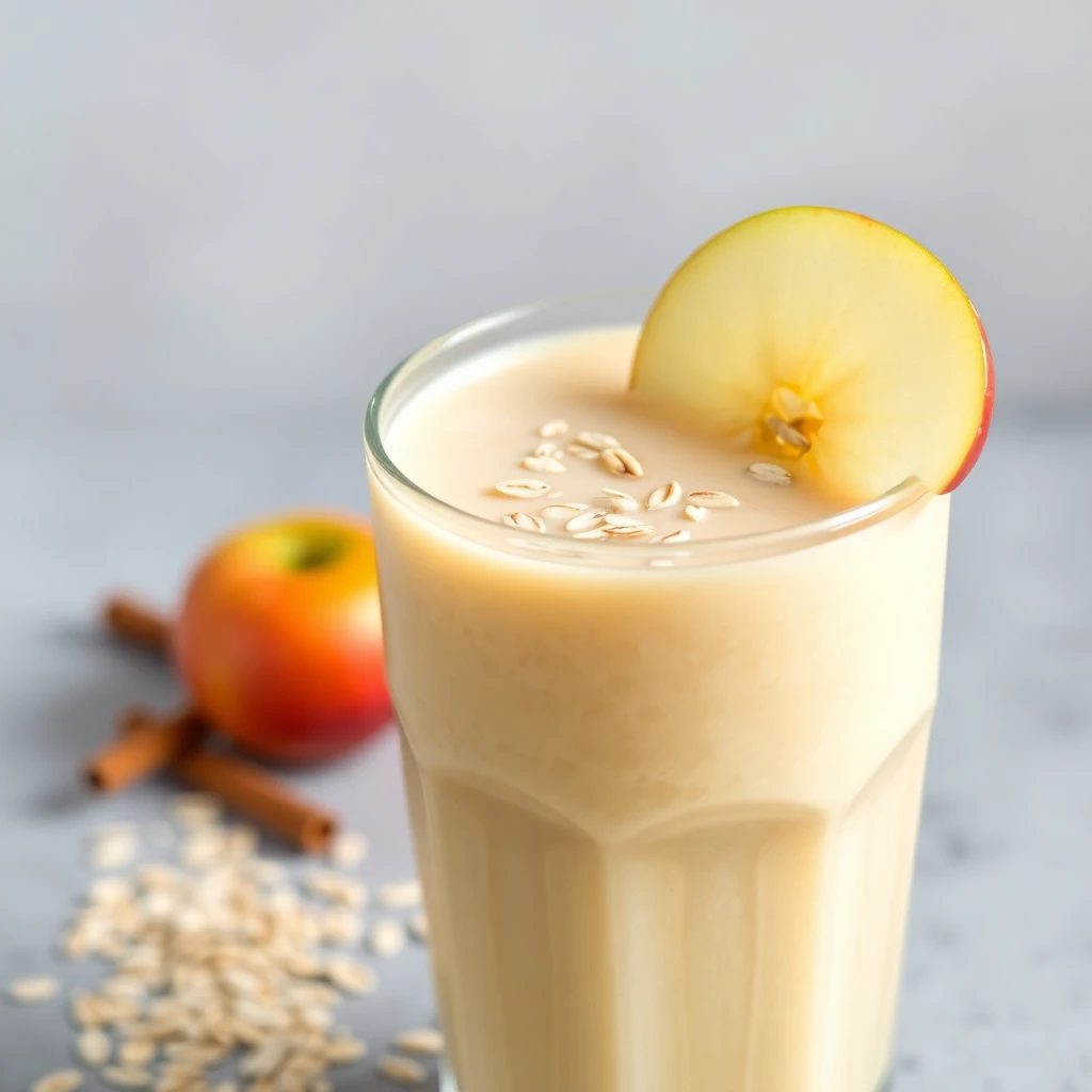 Apple Oats Smoothie