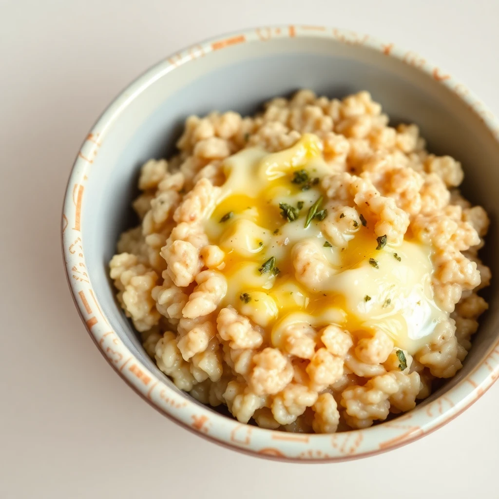Oats and Cheese Fusion